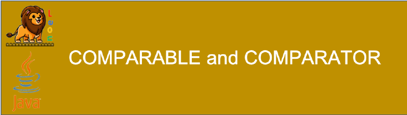 Featured image of post Comparable and Comparator in Java